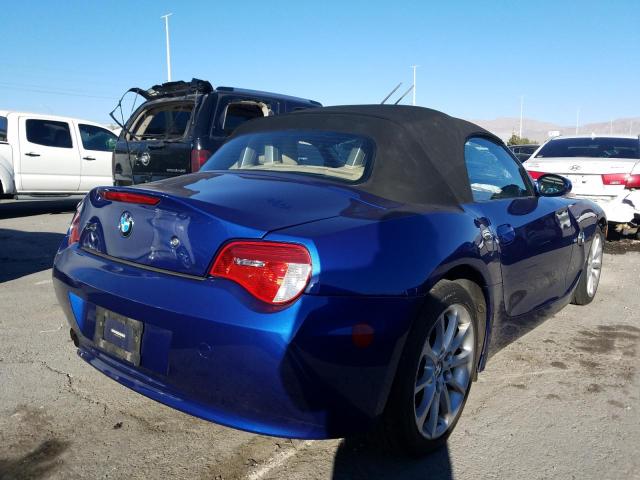 Photo 3 from auction – 2007 BMW Z4 3.0 with VIN 4USBU33547LW71549