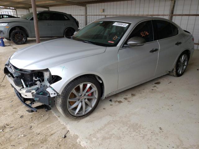 ALFA ROMEO GIULIA TI 2017 with VIN ZARFAECN9H7554657 - Photo from auction