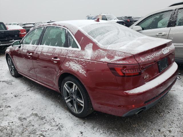 Photo 2 from auction – 2018 AUDI A4 PREMIUM with VIN WAUENAF44JA074540