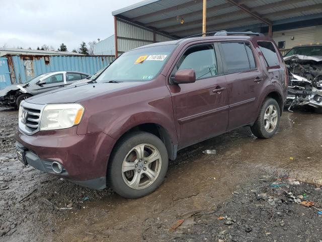 HONDA PILOT EXL 2015 with VIN 5FNYF4H5XFB046745 - Photo from auction