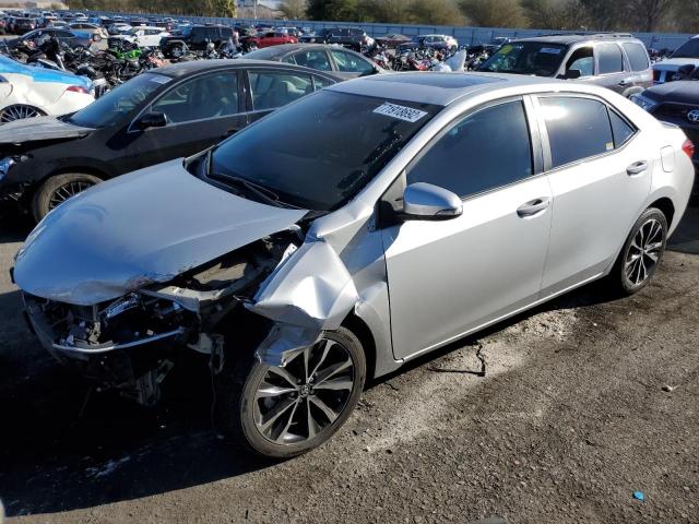 TOYOTA COROLLA L 2018 with VIN 2T1BURHE3JC004763 - Photo from auction