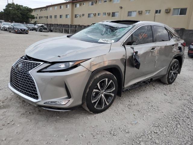 LEXUS RX 350 2022 with VIN 2T2HZMAA8NC254457 - Photo from auction