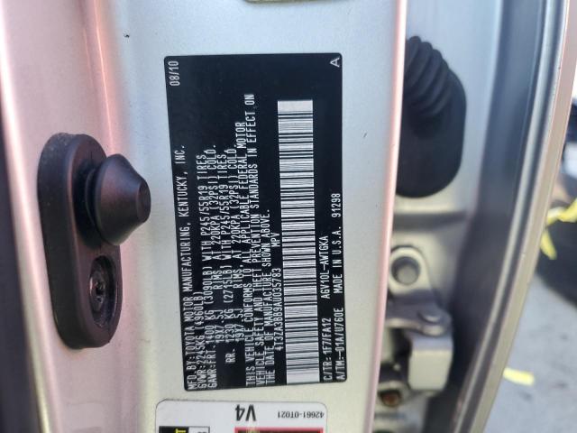 Photo 14 from auction – 2010 TOYOTA VENZA with VIN 4T3ZA3BB9AU035783