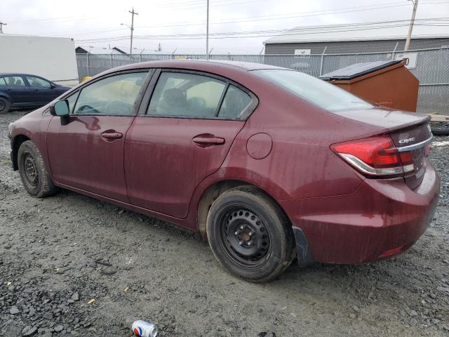 Photo 2 from auction – 2014 HONDA CIVIC LX with VIN 2HGFB2F42EH045858