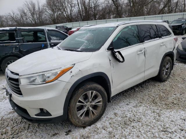 TOYOTA HIGHLANDER 2014 with VIN 5TDJKRFH4ES063462 - Photo from auction