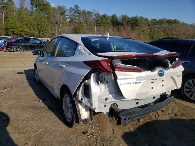 Photo 2 from auction – 2020 TOYOTA PRIUS PRIM with VIN JTDKARFP1L3147297