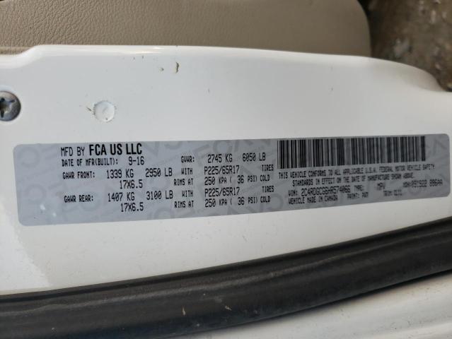 Photo 14 from auction – 2017 DODGE GRAND CARA with VIN 2C4RDGCG6HR574066