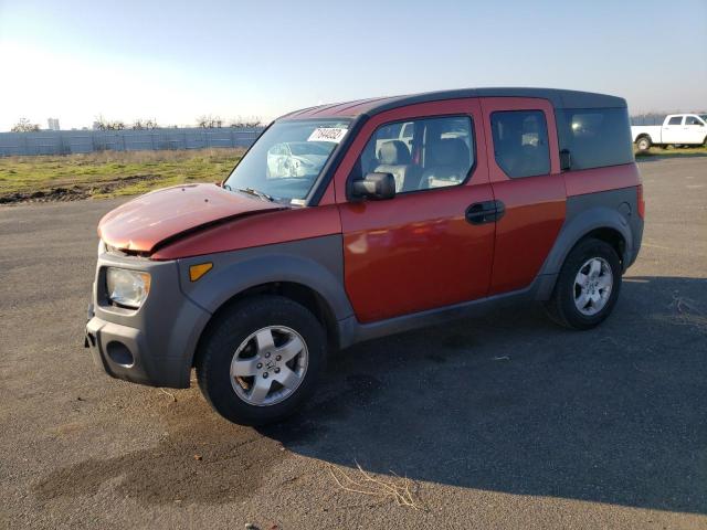 HONDA ELEMENT EX 2003 with VIN 5J6YH18683L017149 - Photo from auction