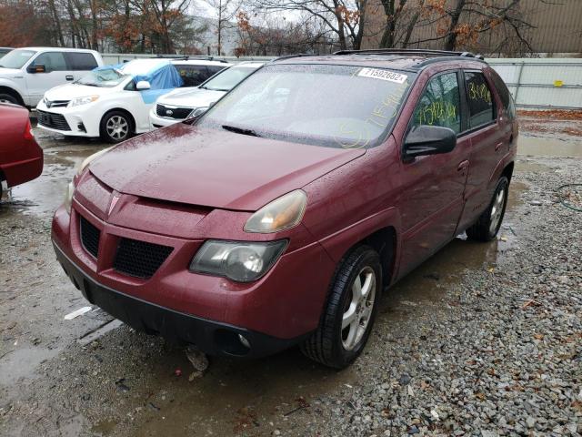 PONTIAC AZTEK 2002 with VIN 3G7DB03E12S561157 - Photo from auction