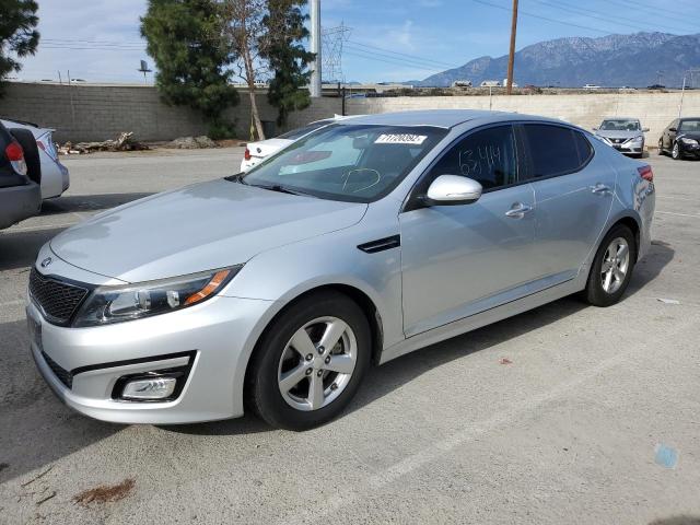 KIA OPTIMA LX 2015 with VIN 5XXGM4A72FG500495 - Photo from auction