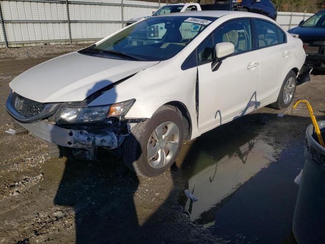 HONDA CIVIC LX 2015 with VIN 19XFB2F54FE082057 - Photo from auction