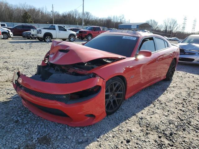 DODGE CHARGER R/ 2018 with VIN 2C3CDXGJ8JH337008 - Photo from auction
