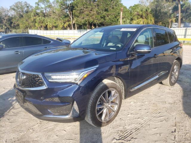 ACURA RDX TECHNO 2021 with VIN 5J8TC2H58ML007106 - Photo from auction