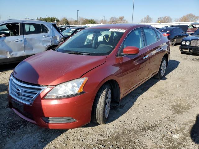 Photo 1 from auction – 2015 NISSAN SENTRA S with VIN 3N1AB7AP8FY240210