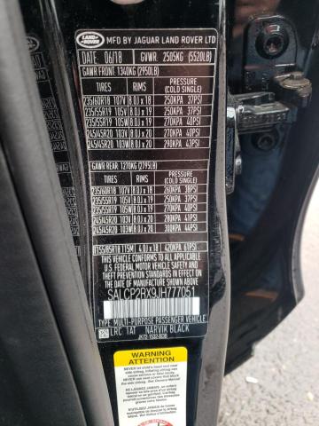 Photo 14 from auction – 2018 LAND ROVER DISCOVERY with VIN SALCP2RX9JH777051