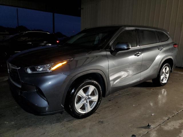 TOYOTA HIGHLANDER 2020 with VIN 5TDCZRAH4LS505603 - Photo from auction