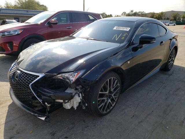 LEXUS RC 350 2015 with VIN JTHHE5BC1F5007560 - Photo from auction