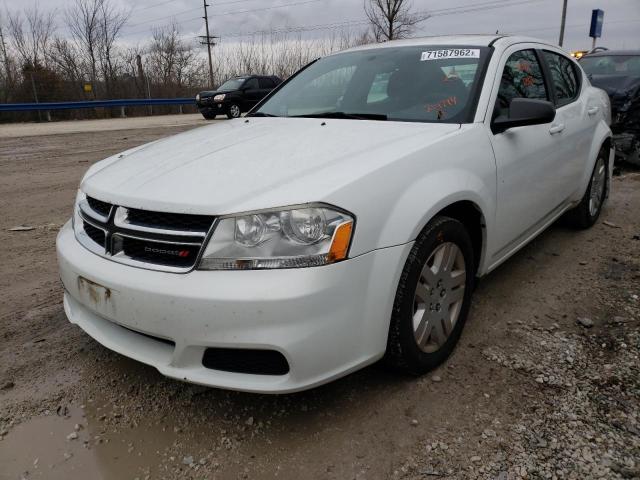 DODGE AVENGER SE 2014 with VIN 1C3CDZAB7EN214794 - Photo from auction