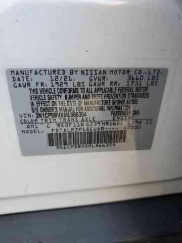 Photo 14 from auction – 2021 NISSAN KICKS S with VIN 3N1CP5BVXML566354