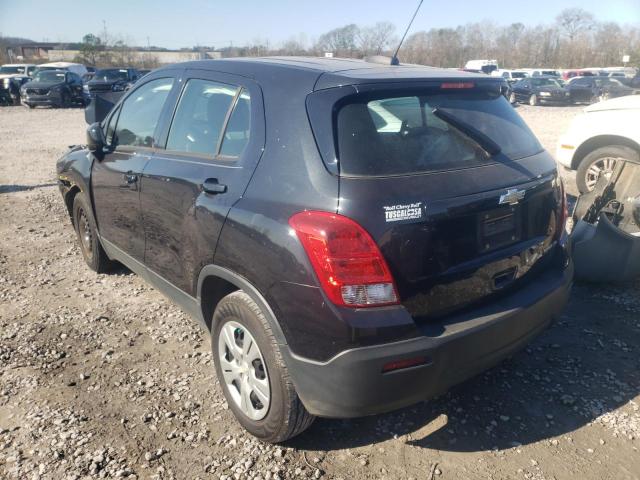 Photo 2 from auction – 2016 CHEVROLET TRAX LS with VIN KL7CJKSB5GB586470