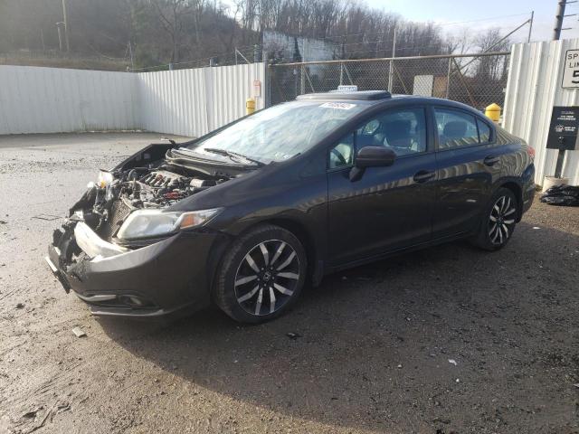 HONDA CIVIC EXL 2014 with VIN 2HGFB2F90EH544377 - Photo from auction