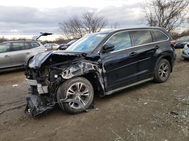 TOYOTA HIGHLANDER 2016 with VIN 5TDJKRFHXGS316867 - Photo from auction