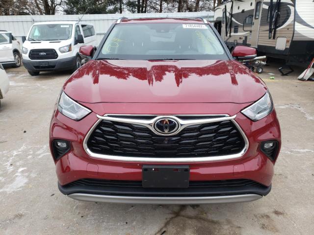 Photo 5 from auction – 2022 TOYOTA HIGHLANDER with VIN 5TDFZRBH9NS238358