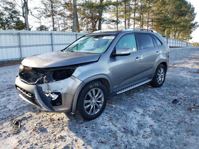 KIA SORENTO SX 2013 with VIN 5XYKWDA23DG376495 - Photo from auction