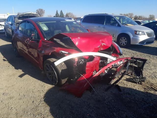 Photo 4 from auction – 2022 TESLA MODEL 3 with VIN 5YJ3E1EA0NF290867