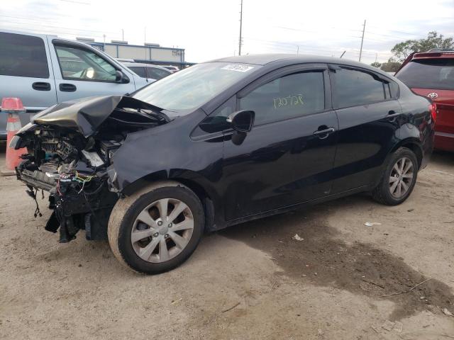 KIA RIO EX 2014 with VIN KNADN4A35E6339194 - Photo from auction