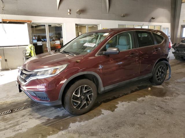 HONDA CR-V SE 2016 with VIN 5J6RM4H4XGL038915 - Photo from auction