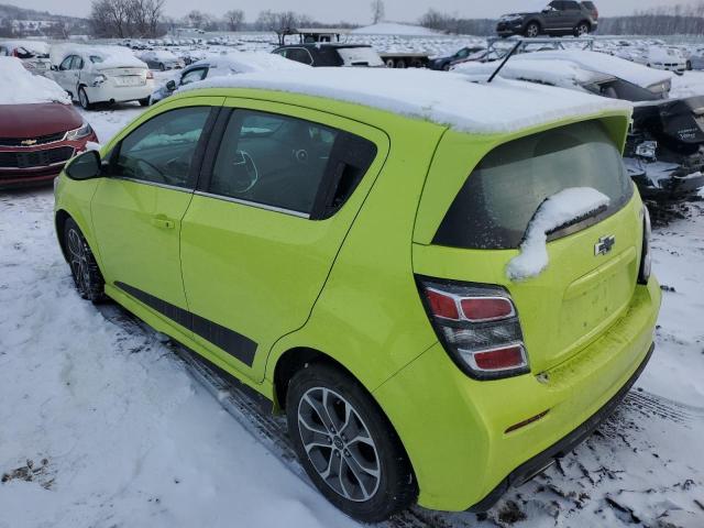 Photo 2 from auction – 2019 CHEVROLET SONIC LT with VIN 1G1JD6SB3K4125024