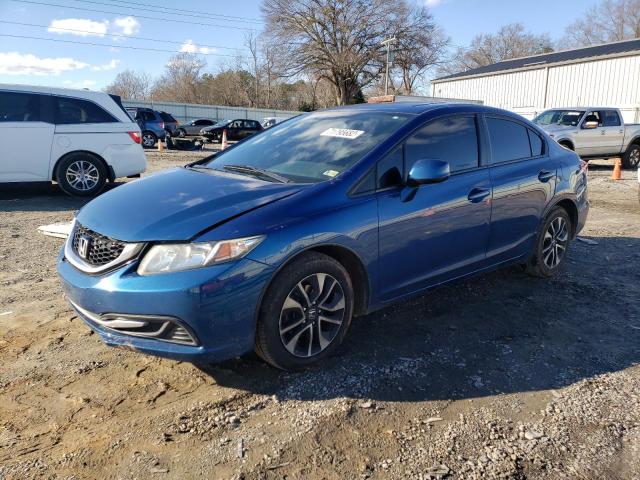 HONDA CIVIC EX 2013 with VIN 19XFB2F8XDE084791 - Photo from auction