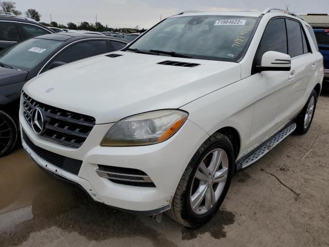MERCEDES-BENZ ML 350 2014 with VIN 4JGDA5JB0EA344341 - Photo from auction