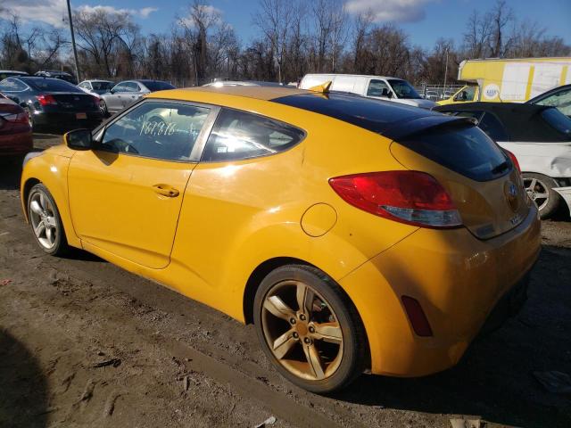 Photo 2 from auction – 2014 HYUNDAI VELOSTER with VIN KMHTC6AD5EU183514