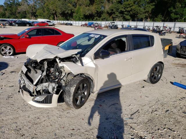 CHEVROLET SONIC RS 2014 with VIN 1G1JG6SBXE4158680 - Photo from auction