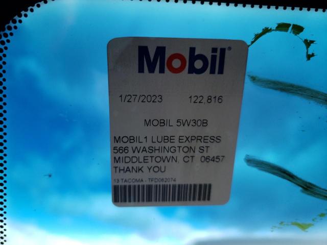 Photo 9 from auction – 2013 TOYOTA TACOMA DOU with VIN 5TFLU4EN4DX062074