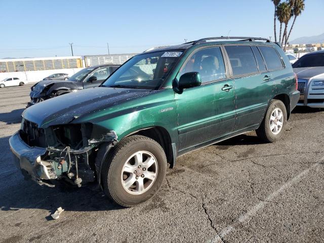 TOYOTA HIGHLANDER 2003 with VIN JTEGF21AX30098731 - Photo from auction