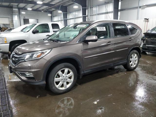 HONDA CR-V EXL 2015 with VIN 2HKRM4H75FH615529 - Photo from auction