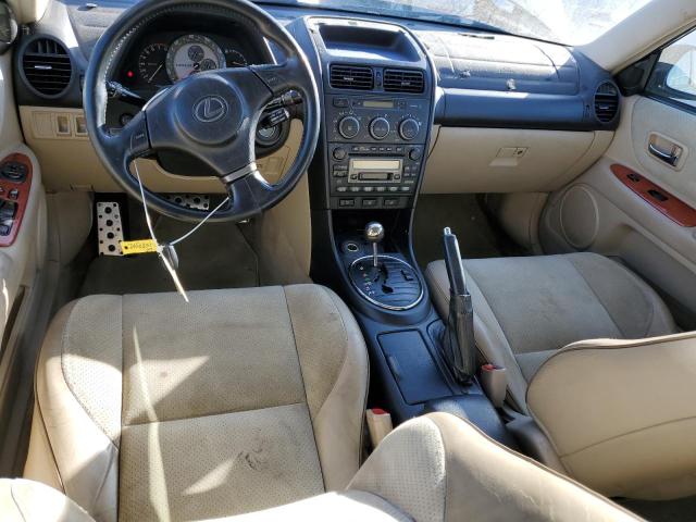 Photo 8 from auction – 2001 LEXUS IS 300 with VIN JTHBD182510023377