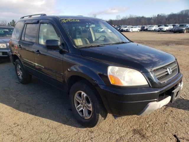 Photo 4 from auction – 2005 HONDA PILOT EXL with VIN 5FNYF18585B001736