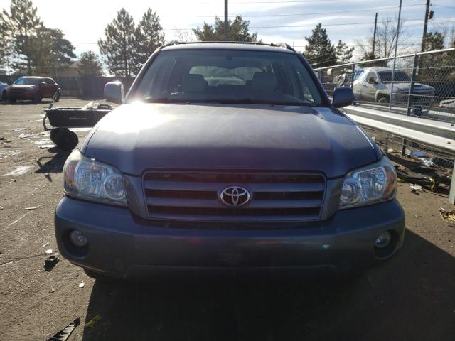 Photo 5 from auction – 2005 TOYOTA HIGHLANDER with VIN JTEEP21A050121313