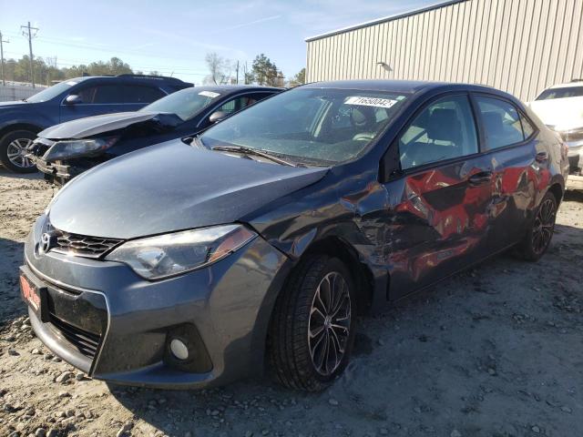 TOYOTA COROLLA L 2016 with VIN 2T1BURHE3GC518461 - Photo from auction