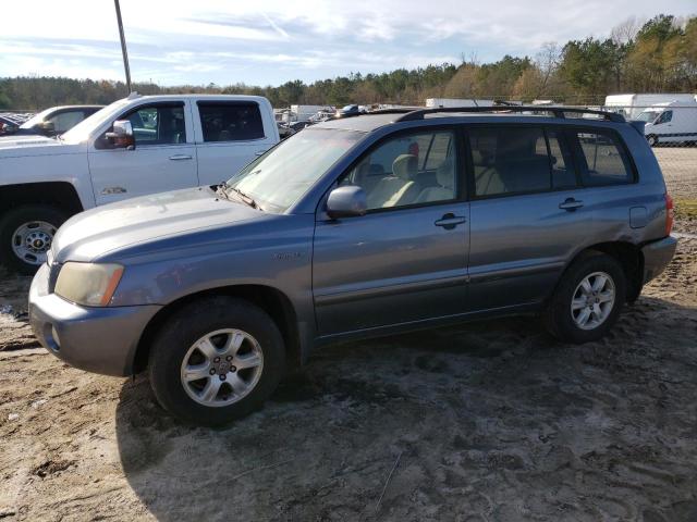 TOYOTA HIGHLANDER 2002 with VIN JTEGF21A820070747 - Photo from auction
