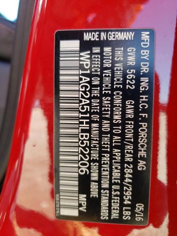 Photo 14 from auction – 2017 PORSCHE MACAN GTS with VIN WP1AG2A51HLB52206
