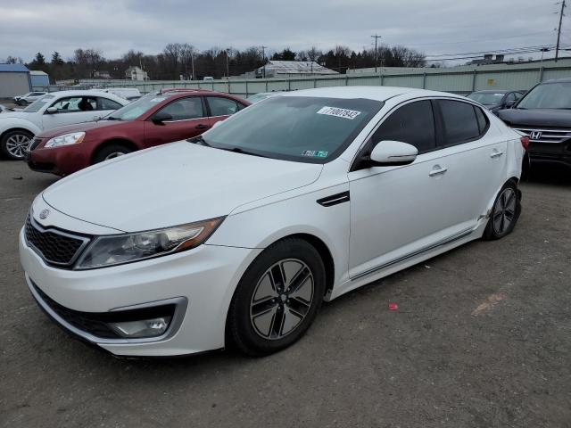 KIA OPTIMA HYB 2012 with VIN KNAGM4AD3C5010960 - Photo from auction
