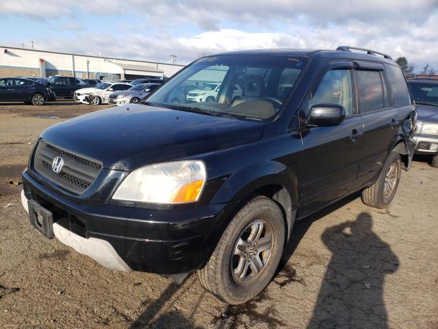 HONDA PILOT EXL 2005 with VIN 5FNYF18585B001736 - Photo from auction