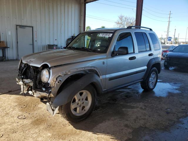 JEEP LIBERTY SP 2007 with VIN 1J4GL48K37W530046 - Photo from auction