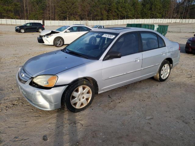 Photo 1 from auction – 2002 HONDA CIVIC EX with VIN 1HGES26852L017176