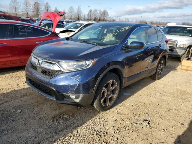 HONDA CR-V EX 2018 with VIN 7FARW2H51JE060829 - Photo from auction